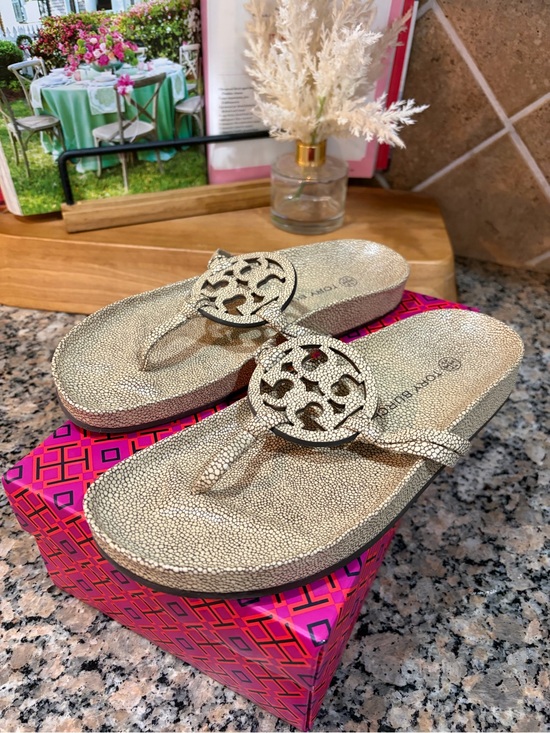Tory Burch Shoes - Tory Burch Miller Cloud Thong Sandals.